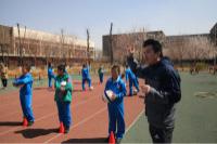 中国青少年校园足球发展计划相关领导赴辽宁省光明学校座谈、培训