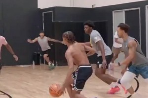 隆多二世的最新训练画面，这一看就是亲生的！